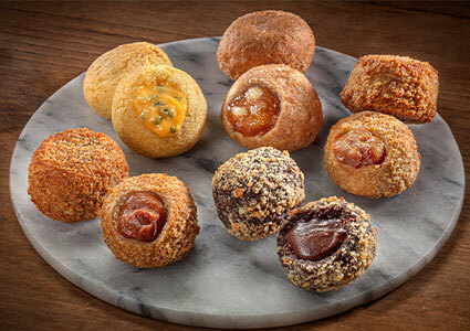Platter of hors d'oeuvres