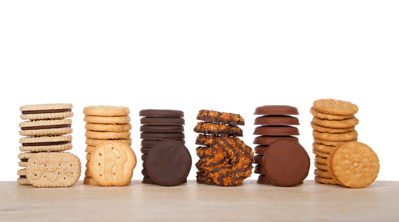 Girl Scout Cookies 2025 Season: Prices Rise and Two Flavors Retire Girl Scout Cookies lined up in a row to support Toast-Yay! and S'mores retirement article